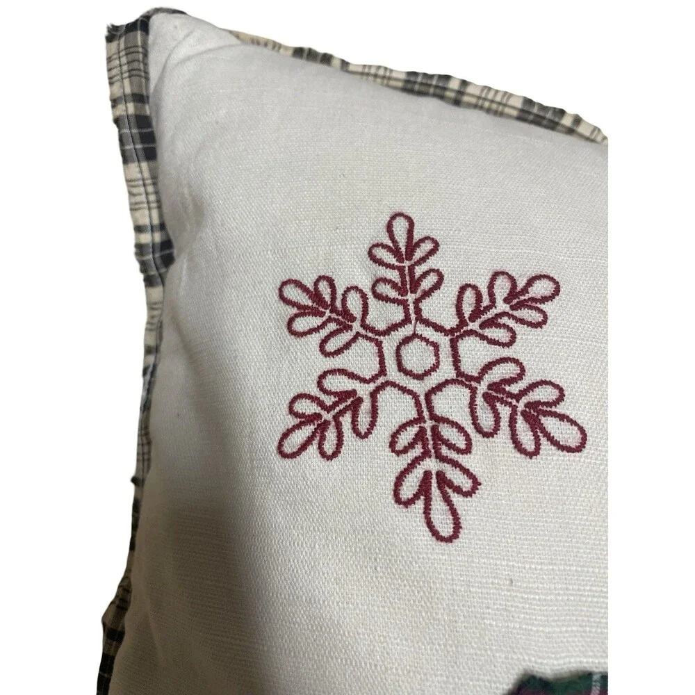 Pottery Barn Woody Car All The Way Home Christmas Tree Pillow Cover Country 20”